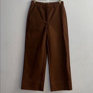 New CO Chestnut Cropped Work Pant Size S